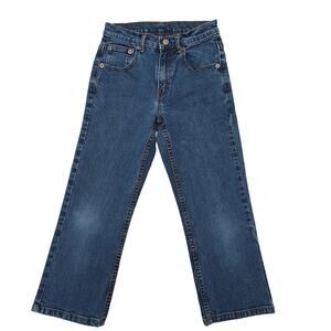 Vintage GAP Kids (2000) classic 5-pocket cropped stretch jeans (SLIM)